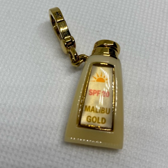 Juicy Couture Malibu Gold Sunscreen Tanning Oil Charm - Picture 2 of 4
